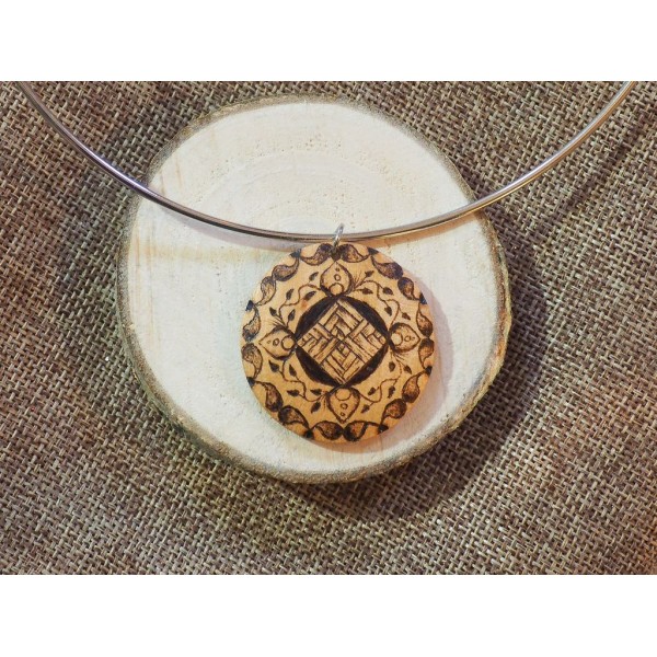 Mandala F pendant